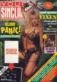 Blind Panic - Advertisement Flyer - Front Image