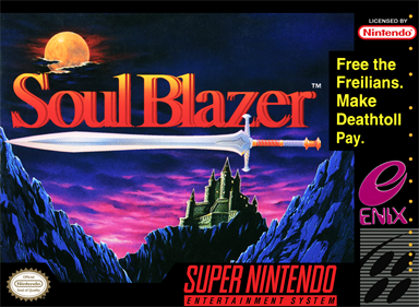 Soul Blazer - Box - Front Image