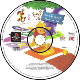 Disney's Pooh's Party Game: In Search of the Treasure - Disc Image