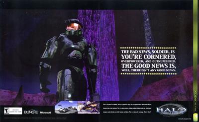 Halo: Combat Evolved - Advertisement Flyer - Front Image