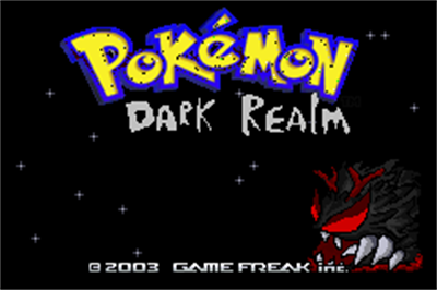 Pokémon Dark Realm - Screenshot - Game Title Image