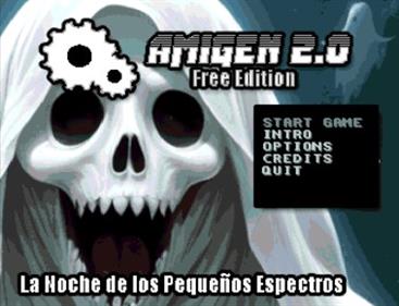 La Noche de los Pequeños Espectros - Screenshot - Game Title Image