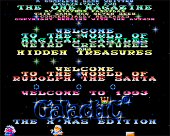 Galactic: The Xmas Edition - Screenshot - Game Title Image
