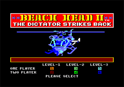 Beach-Head II - Screenshot - Game Title Image