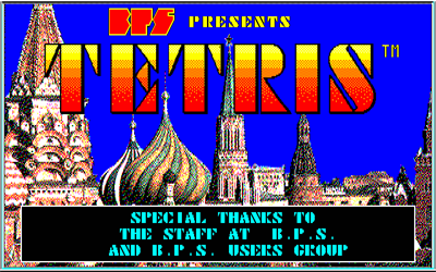 Tetris - Screenshot - Game Title Image