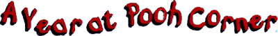 A Year at Pooh Corner - Clear Logo Image
