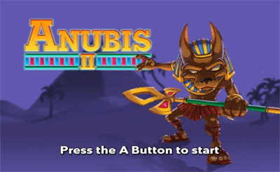 Anubis II - Screenshot - Game Title Image
