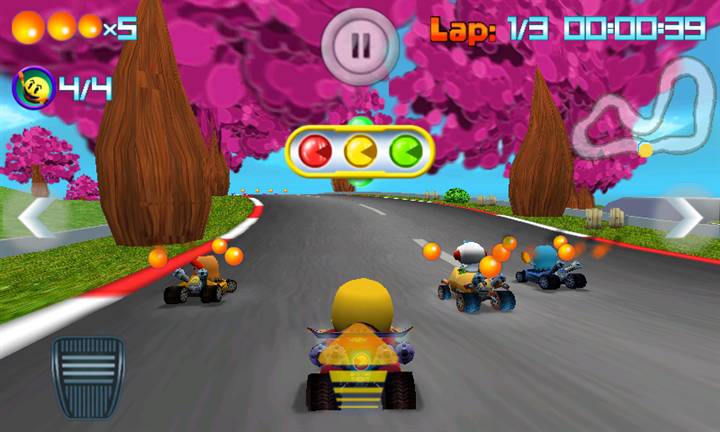 Pac-Man Kart Rally