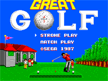 Great Golf - Screenshot - Game Title Image