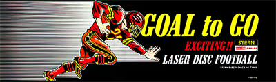 Goal to Go - Arcade - Marquee Image