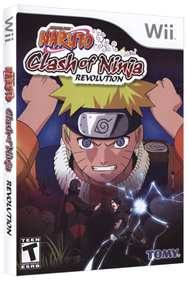 Naruto: Clash of Ninja Revolution - Box - 3D Image