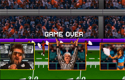 High Impact Football - Screenshot - Game Over Image