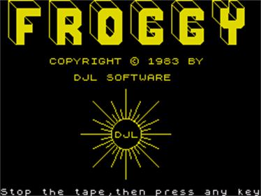 Froggy - Screenshot - Game Title Image