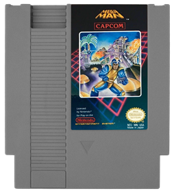 Mega Man - Cart - Front Image