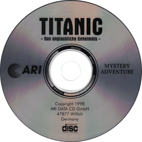 Titanic: A Mysterious Undersea Adventure - Disc Image