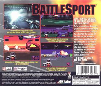 BattleSport - Box - Back Image