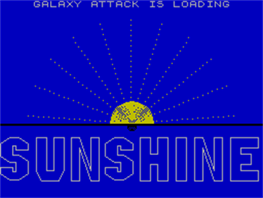 Galaxy Attack - Screenshot - Game Title Image