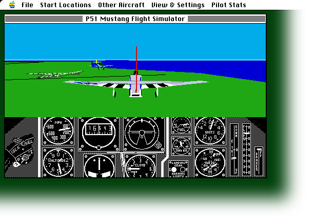 P51 Mustang Flight Simulator