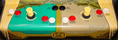 Gondomania - Arcade - Control Panel Image