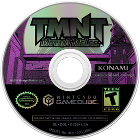 TMNT: Mutant Melee - Disc Image