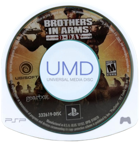 Brothers in Arms: D-Day - Disc Image