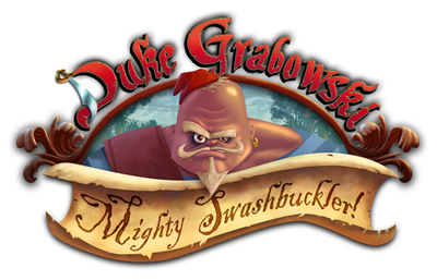 Duke Grabowski: Mighty Swashbuckler - Clear Logo Image