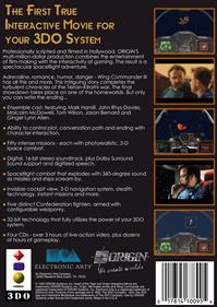 Wing Commander III: Heart of the Tiger - Box - Back Image