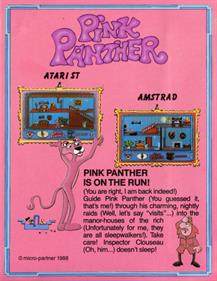 Pink Panther - Box - Back Image