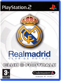 Club Football: Real Madrid - Box - Front - Reconstructed Image