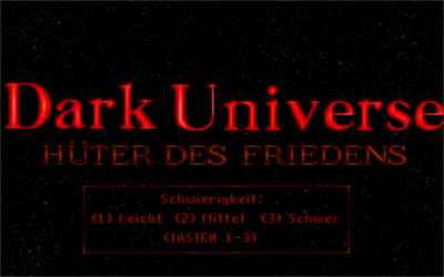 Dark Universe - Screenshot - Game Title Image