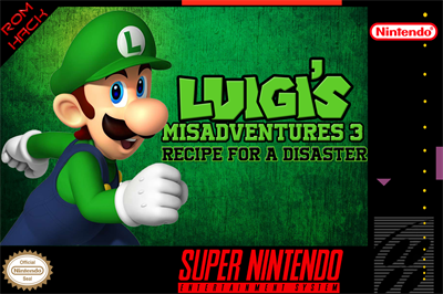 Luigi's Misadventures 3: Recipe for a Disaster - Fanart - Box - Front Image