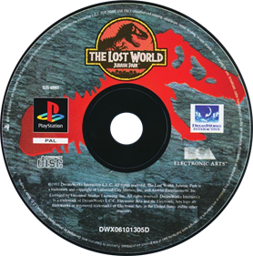 The Lost World: Jurassic Park - Disc Image