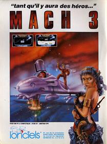 Mach 3 - Advertisement Flyer - Front Image