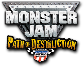 Monster Jam: Path of Destruction - Clear Logo Image