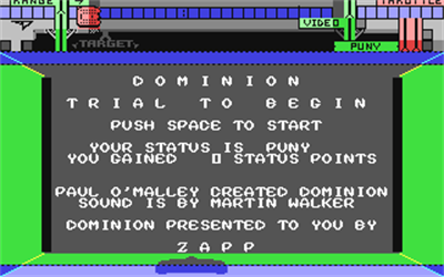 Dominion - Screenshot - Game Title Image