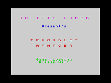 Track Suit Manager  - Screenshot - Game Title Image