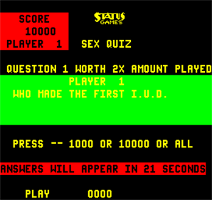 Sex Triv - Screenshot - Gameplay Image
