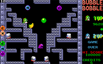 Bubble Bobble - Screenshot - Gameplay Image