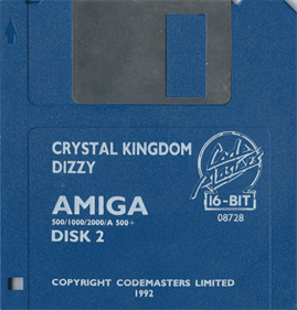 Crystal Kingdom Dizzy - Disc Image