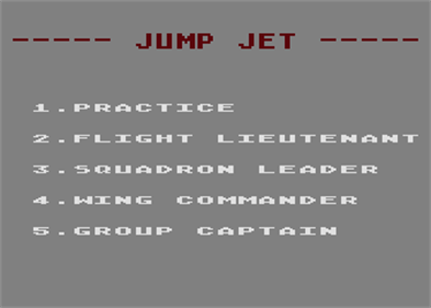 Jump Jet - Screenshot - Game Title Image