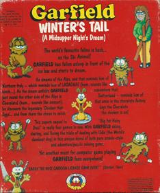 Garfield Winter's Tail - Box - Back Image