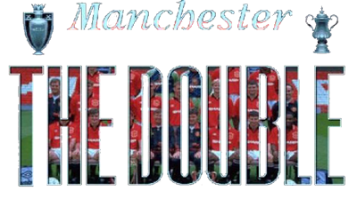 Manchester United: The Double - Clear Logo Image