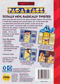 Pac-Attack - Box - Back Image