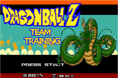 Pokémon Dragon Ball Z Team Training - Screenshot - Game Title Image