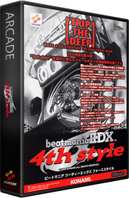 beatmania IIDX 4th style - Box - 3D Image