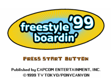 Freestyle Boardin' '99 - Screenshot - Game Title Image