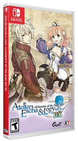 Atelier Escha & Logy: Alchemists of the Dusk Sky DX - Box - 3D Image