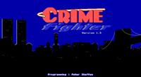 Crime Fighter - Screenshot - Game Title