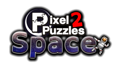 Pixel Puzzles 2: Space - Clear Logo Image