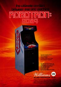 Robotron: 2084 - Advertisement Flyer - Front Image